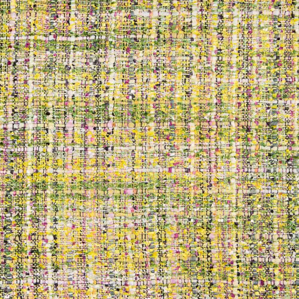 Tweed Viscose Chanel Vert - Ribes y Casals