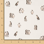 Sergé Pingouins Écru - Ribes y Casals