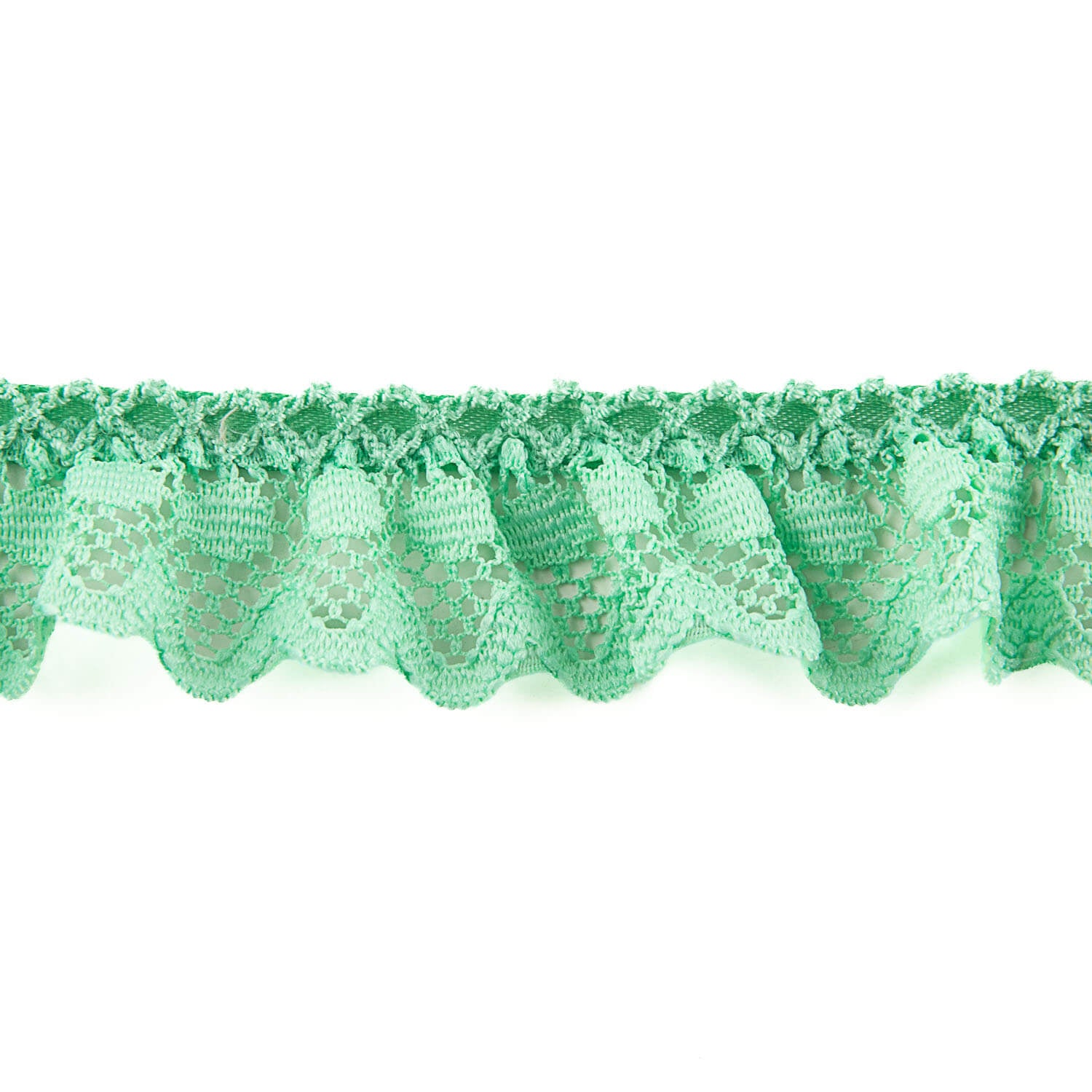 Bande de dentelle vert menthe 22 mm - Ribes y Casals
