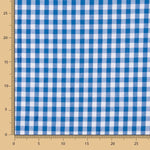 Coton Vichy Carreaux Bleu - Ribes y Casals