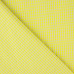 Coton Seersucker Mini Carreaux Lime - Ribes y Casals