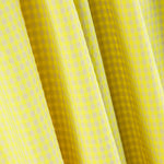 Coton Seersucker Mini Carreaux Lime - Ribes y Casals