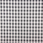 Coton Seersucker Maxi Carreaux Noir - Ribes y Casals