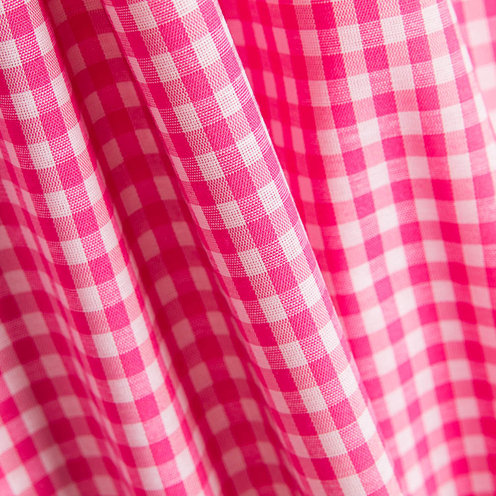 Vichy Carreaux Moyen Fuchsia - Ribes y Casals