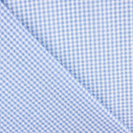 Vichy Sersuker Carreaux Bleu Clair - Ribes y Casals