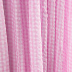 Vichy Sersuker Carrés Roses - Ribes y Casals