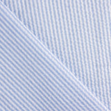 Vichy Sersuker Rayures Bleu Clair - Ribes y Casals