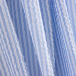 Vichy Sersuker Rayures Bleu Clair - Ribes y Casals