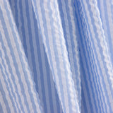 Vichy Sersuker Rayures Bleu Clair - Ribes y Casals