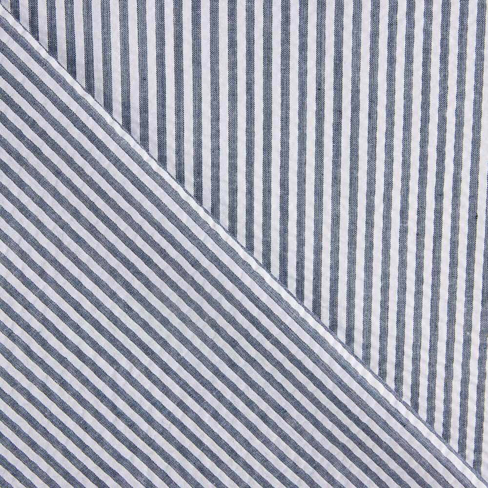 Vichy Sersuker Marine Rayures - Ribes y Casals