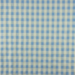 Coton Seersucker Maxi Carreaux Bleu-Vert - Ribes y Casals