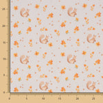 Viella Cotton Écureuils Pêche - Ribes y Casals