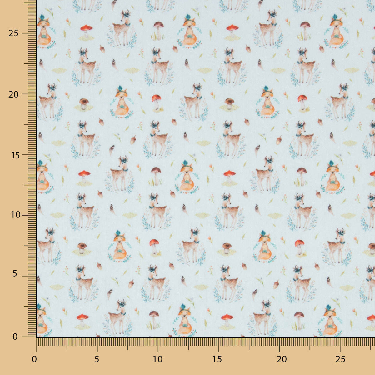 Viella Cotton Écureuils Sauge - Ribes y Casals