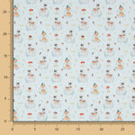 Viella Cotton Écureuils Sauge - Ribes y Casals