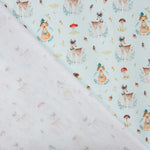 Viella Cotton Écureuils Sauge - Ribes y Casals