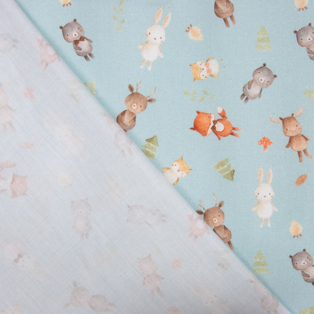 Viella Cotton Cerf Sauge - Ribes y Casals