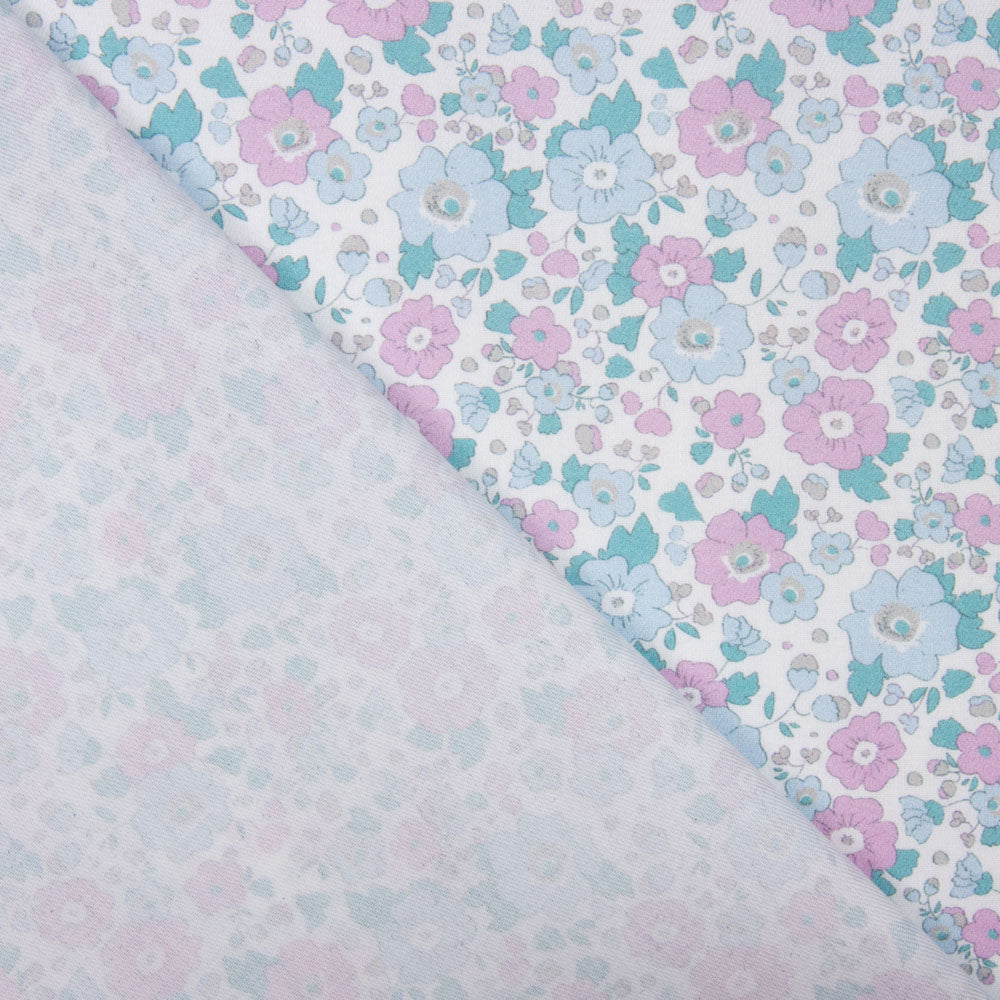 Viella Coton Fleur Rose - Ribes y Casals