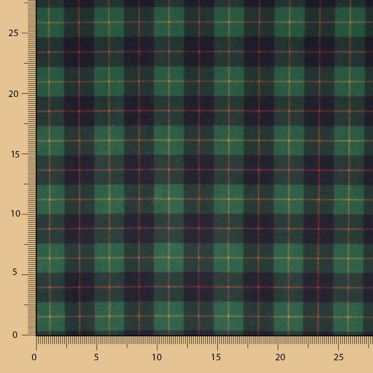 Coton Tartan Vert Viella - Ribes y Casals