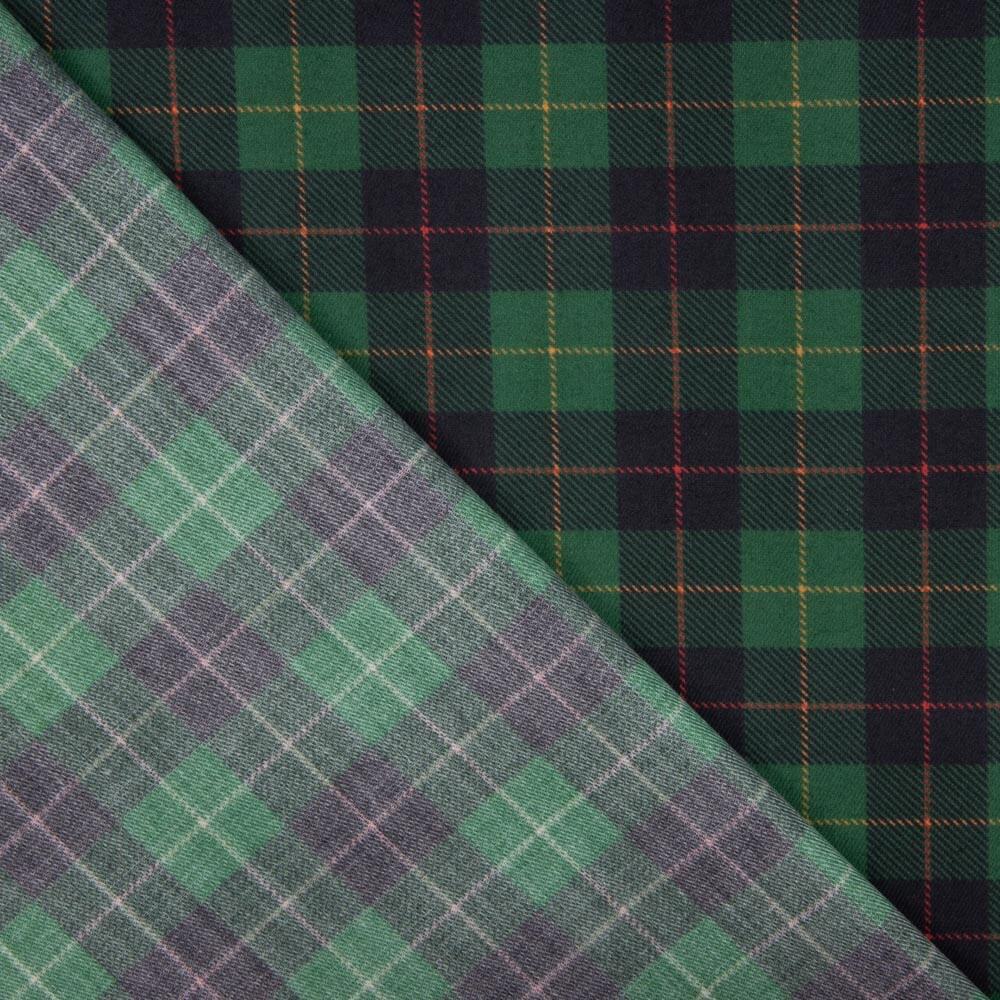 Coton Tartan Vert Viella - Ribes y Casals