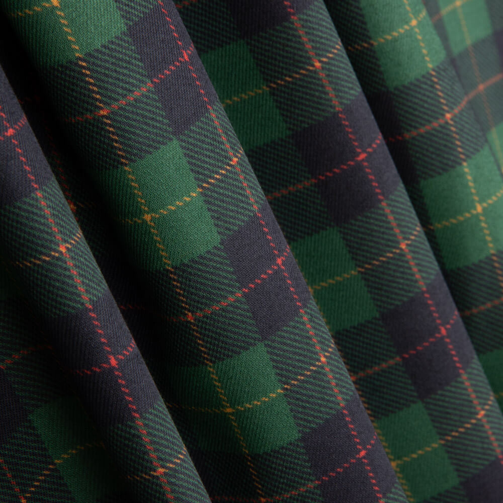 Coton Tartan Vert Viella - Ribes y Casals