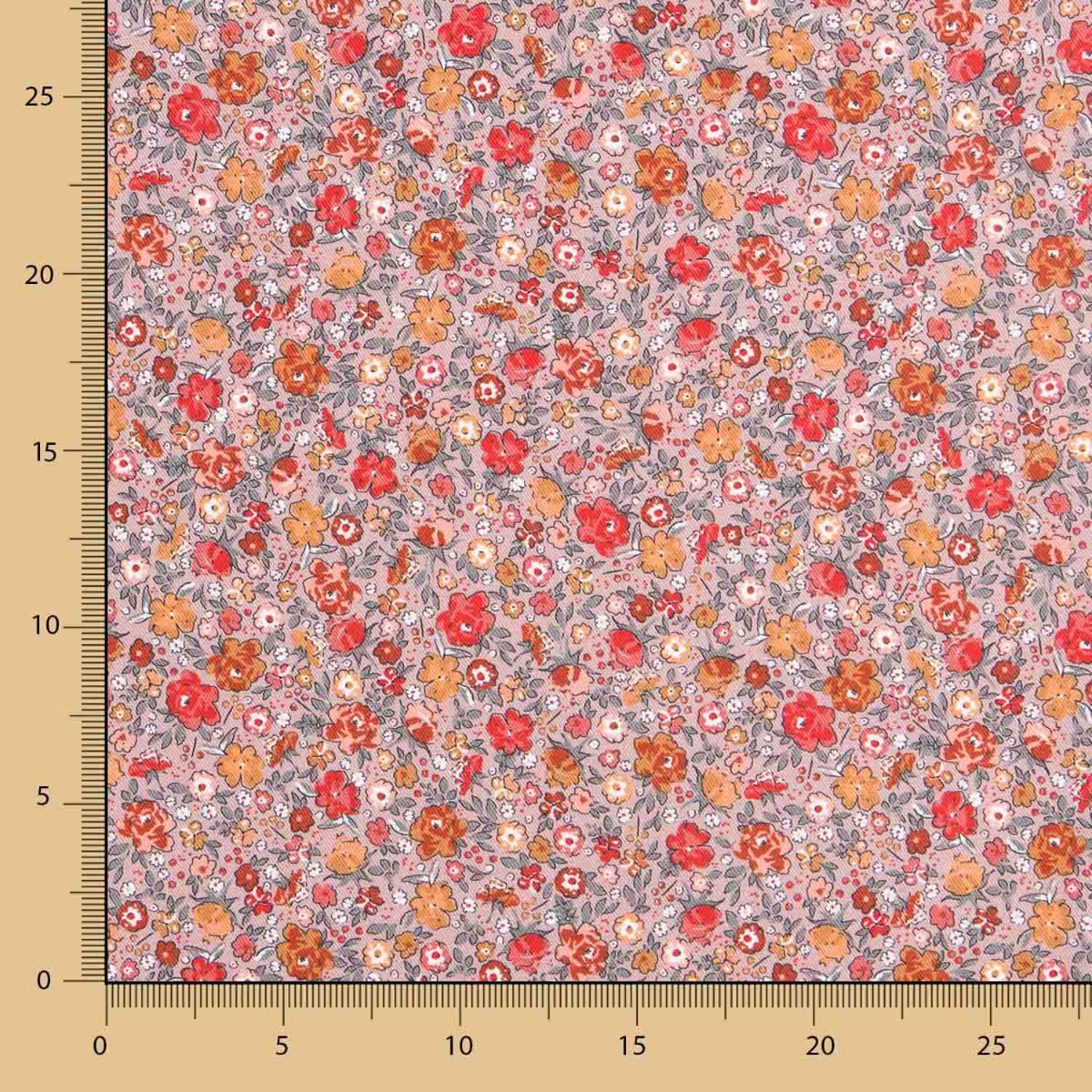 Viyella Viscose Forest Rose - Ribes y Casals