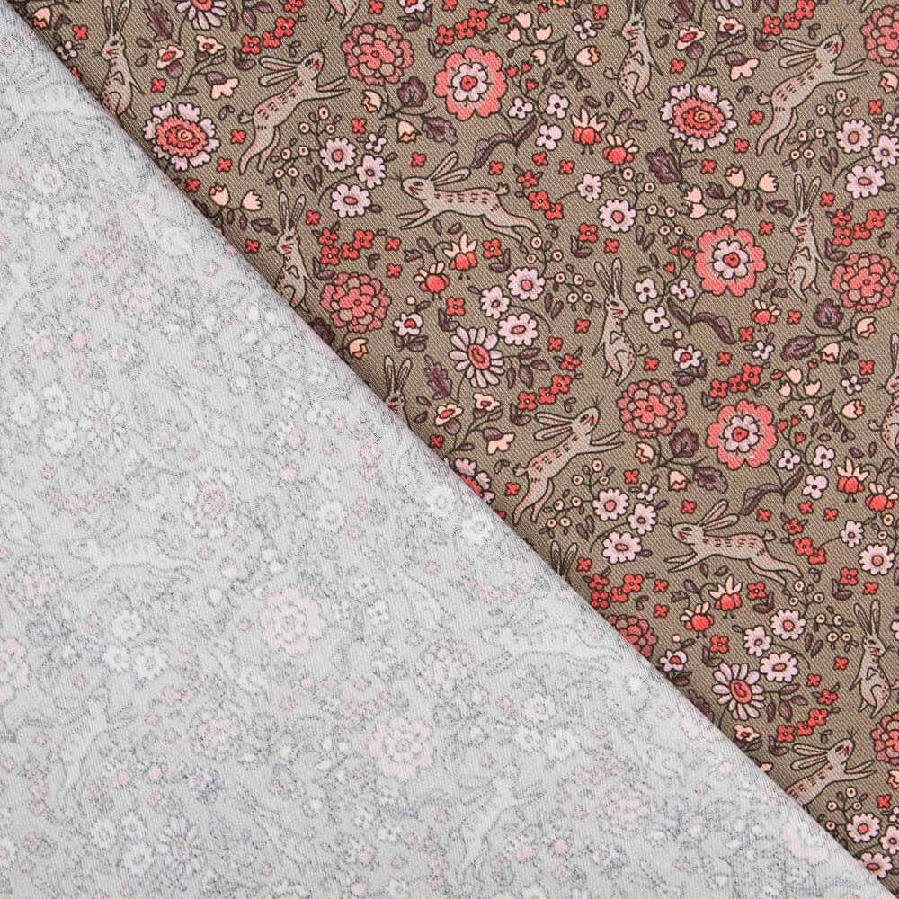 Viyella Viscose Lapins Vert - Ribes y Casals