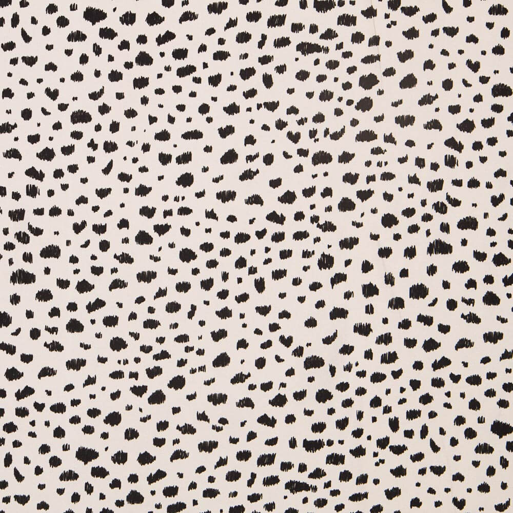 Viyella Viscose Moucheté Noir - Ribes y Casals