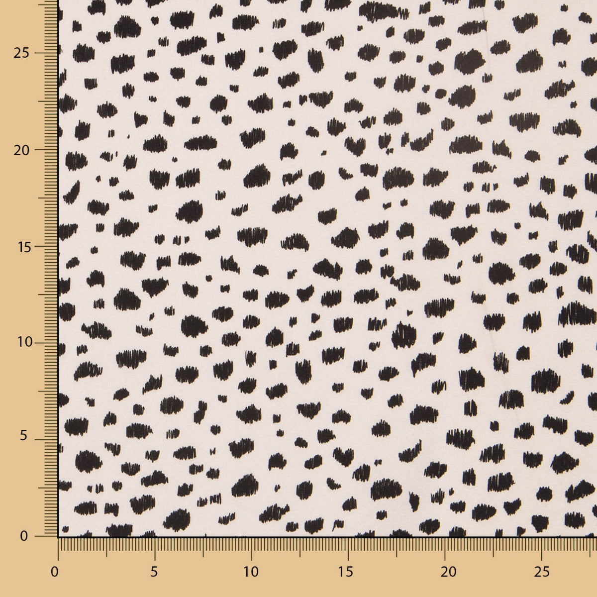 Viyella Viscose Moucheté Noir - Ribes y Casals