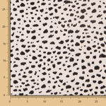 Viyella Viscose Moucheté Noir - Ribes y Casals