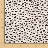 Viyella Viscose Moucheté Noir - Ribes y Casals