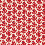 Viscose Coquelicots Rouge - Ribes y Casals