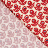 Viscose Coquelicots Rouge - Ribes y Casals