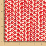 Viscose Coquelicots Rouge - Ribes y Casals