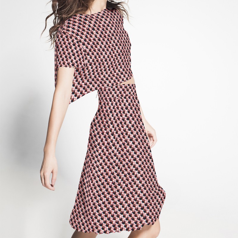 Viscose Anneaux Rose - Ribes y Casals