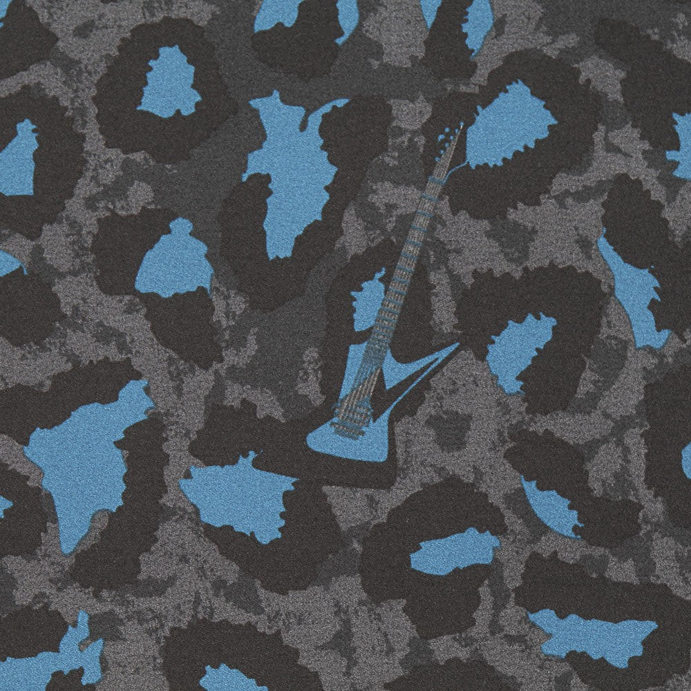 Viscose Animal Print Bleu - Ribes y Casals