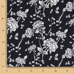 Viscose Double Gaze Bleu Nuit - Ribes y Casals