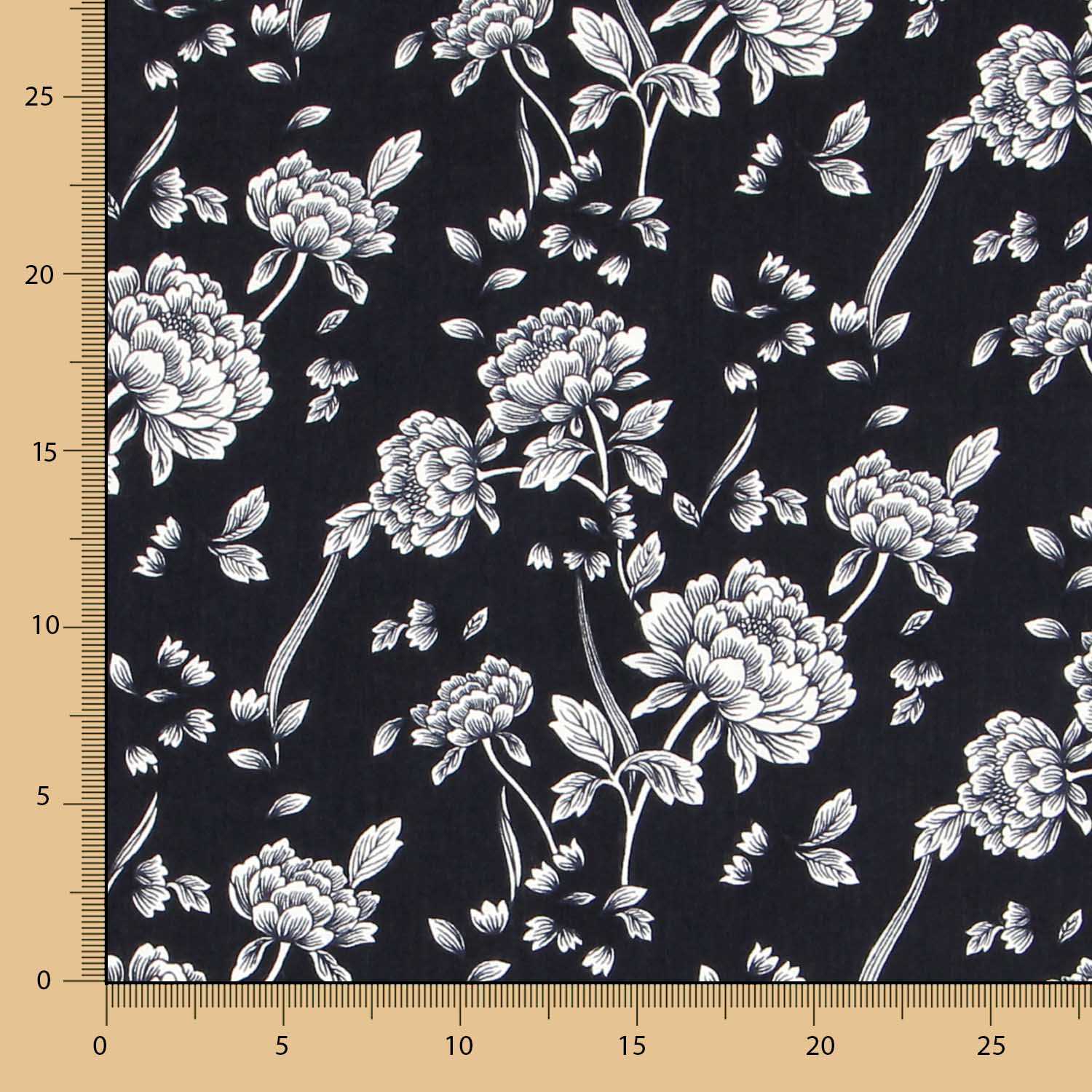 Viscose Double Gaze Bleu Nuit - Ribes y Casals