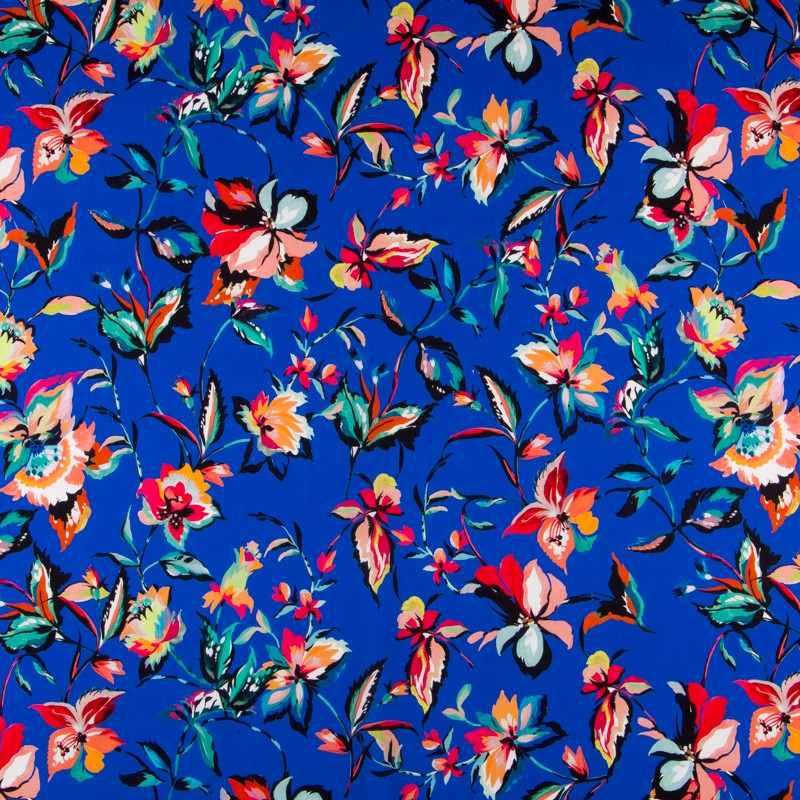 Viscose Ethnique Bleu - Ribes y Casals