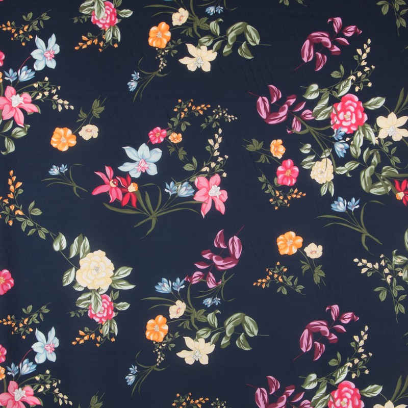 Viscose Botanique Blue Night - Ribes y Casals