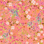 Viscose Imprimé Botanic Orange - Ribes y Casals