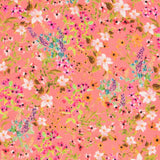 Viscose Imprimé Botanic Orange - Ribes y Casals