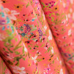 Viscose Imprimé Botanic Orange - Ribes y Casals