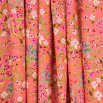 Viscose Imprimé Botanic Orange - Ribes y Casals