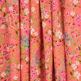 Viscose Imprimé Botanic Orange - Ribes y Casals