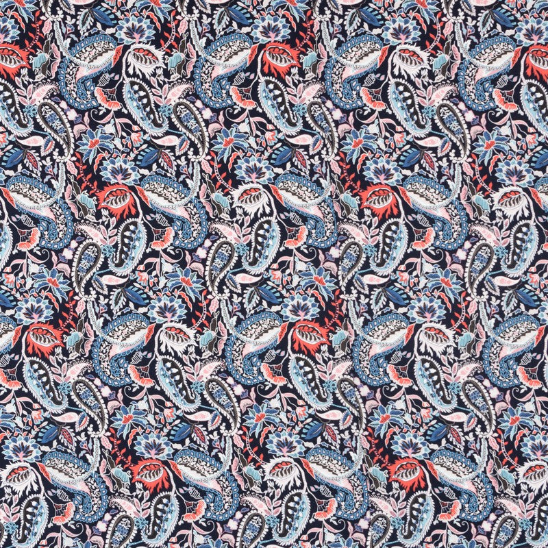 Viscose Cachemire Bleu Marine - Ribes y Casals