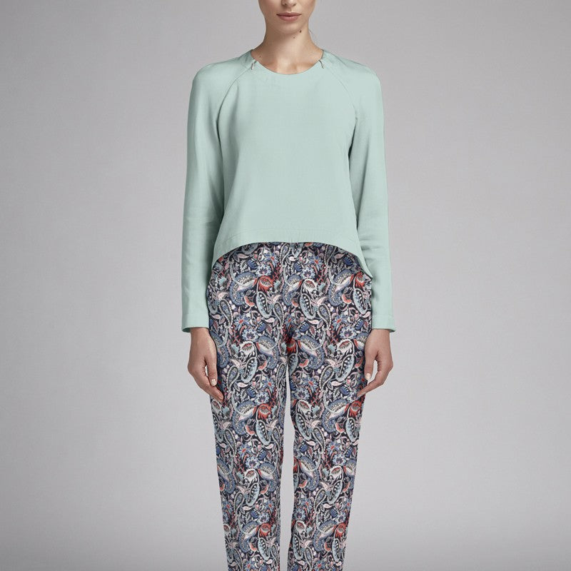 Viscose Cachemire Bleu Marine - Ribes y Casals