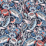 Viscose Cachemire Bleu Marine - Ribes y Casals