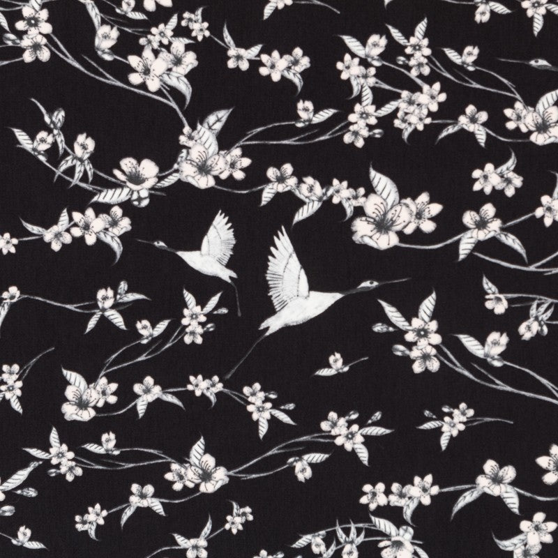 Viscose Grue Noir - Ribes y Casals