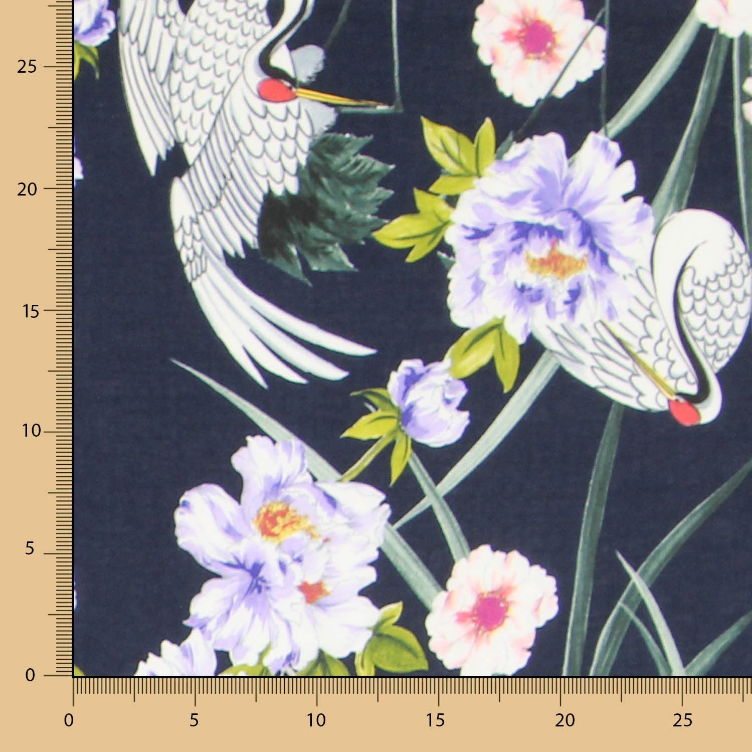 Viscose Cignes Blue Night - Ribes y Casals