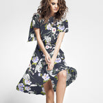 Viscose Cignes Blue Night - Ribes y Casals